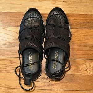 Jimmy Choo black running shoes